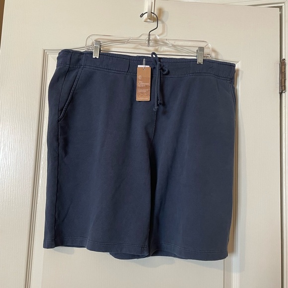 Outerknown California Series Organic Cotton Sweat Shorts MRN Blue Men's Size XL - Picture 1 of 7